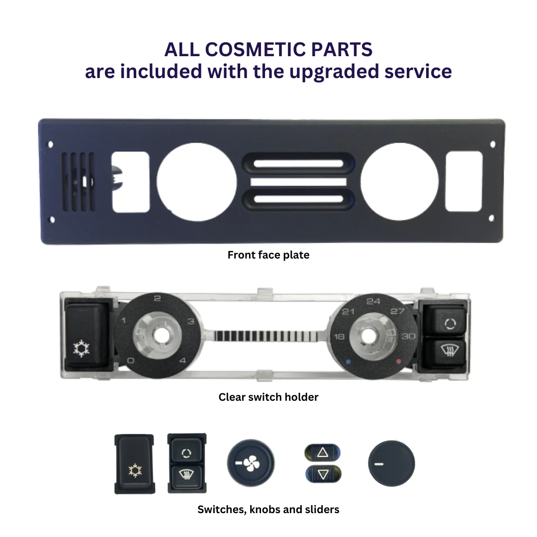 Porsche 993 Turbo AC CCU<br>Climate Control Unit - Remanufactured - Image 5
