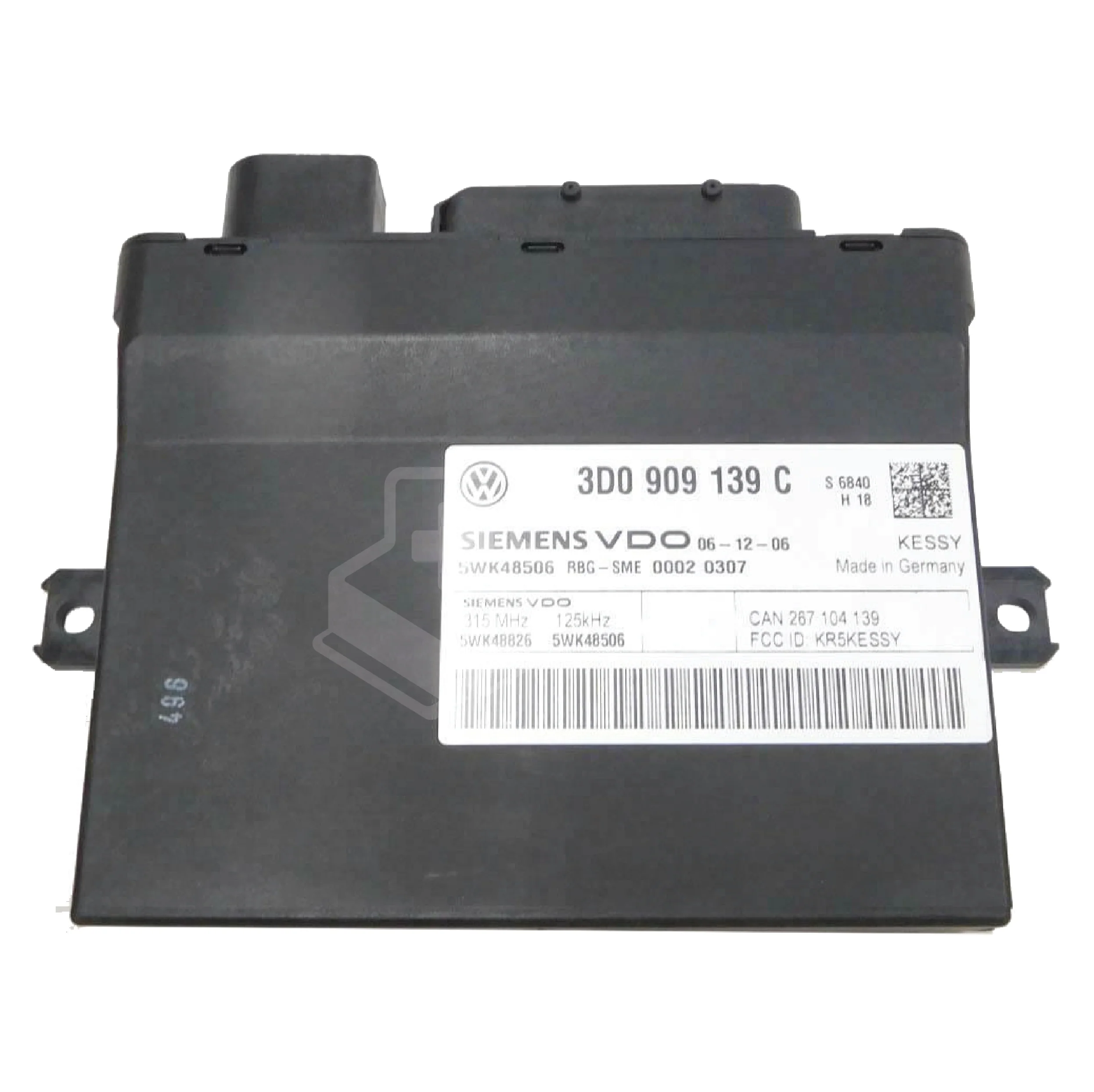 Porsche Cayenne KESSY IMMOBILIZER <BR>Access Start Authorization - Repair