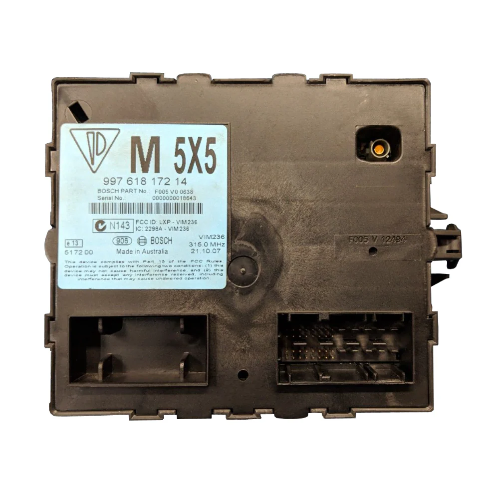 Porsche Cayman PAS Immobilizer<br>Bosch M5x5 997 618 172 09 - Repair